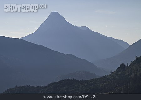 
                Gebirge, Silhouetten, Brandenberger Alpen                   