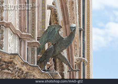 
                Sculpture, Orvieto Cathedral                   