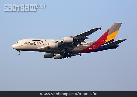 
                Südkorea, Airbus A380, Asiana Airlines                   