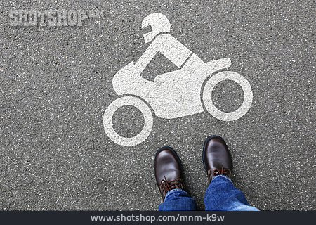 
                Motorcycle, Pictogram                   