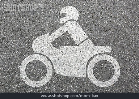 
                Motorrad, Piktogramm                   