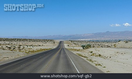 
                Nevada, Highway, Mojave-wüste                   