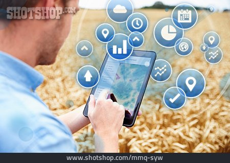 
                Landwirtschaft, Landwirt, Software, App                   