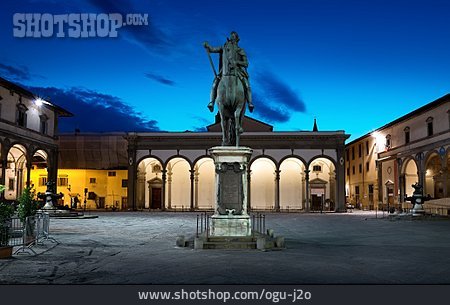 
                Florenz, Piazza Della Santissima Annunziata, Santissima Annunziata                   