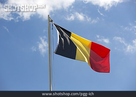 
                Flagge, Fahne, Belgien                   