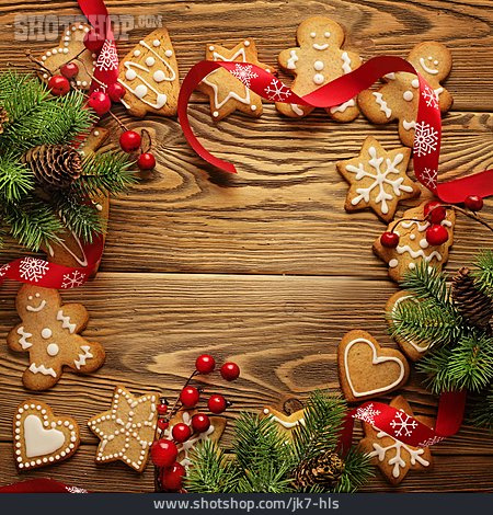 
                Christmas Cookies, Gingerbread                   