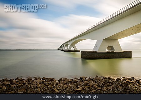 
                Bridge, Zeeland Bridge                   