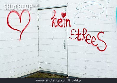 
                Graffiti, Rechtschreibung, Stress                   