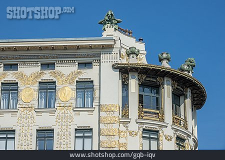 
                Fassade, Jugendstil, Otto Wagner                   