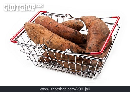
                Gemüse, Einkauf, Süsskartoffel                   