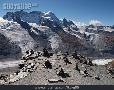 
                Gletscher, Schweiz, Gornergletscher                   