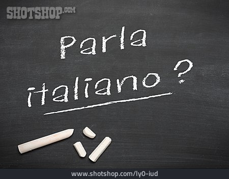 
                Italienisch, Sprachunterricht, Fremdsprache                   