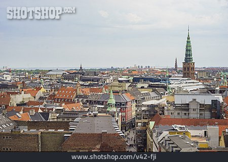 
                Stadtansicht, Kopenhagen, Nikolaikirche                   
