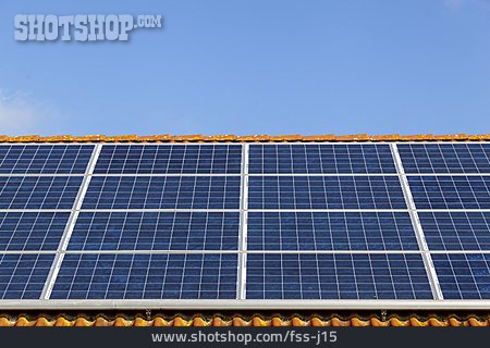 
                Solarstrom, Solarzelle, Solardach                   