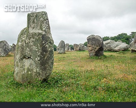
                Carnac, Menhire, Megalith, Megalithallee                   