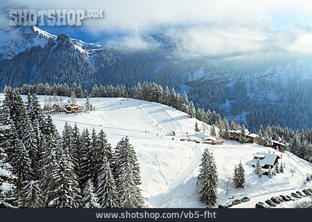 
                Winterlandschaft, Schweiz, Hochgebirge                   