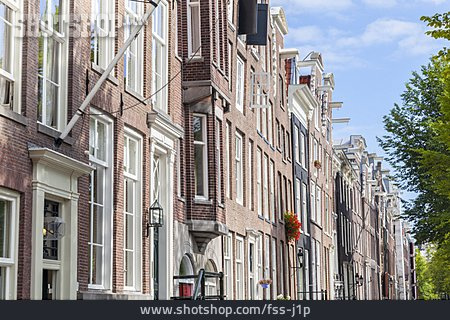 
                Fassade, Häuserzeile, Amsterdam                   