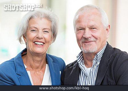 
                Glücklich, Seniorenpaar                   