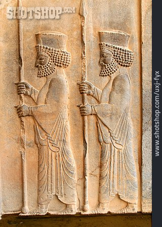 
                Relief, Persisch, Persepolis                   