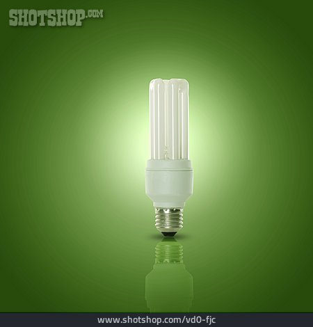 
                Umweltfreundlich, Energiesparlampe                   