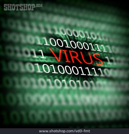 
                Virus, Hacker, Datenstrom                   