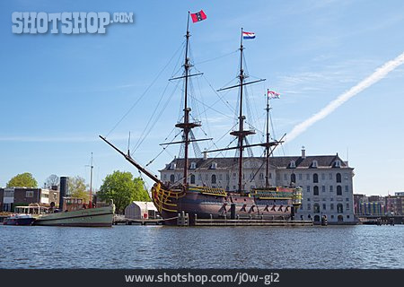 
                Segelschiff, Amsterdam, Het Scheepvaartmuseum                   