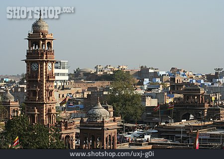 
                Glockenturm, Rajasthan, Jodhpur                   