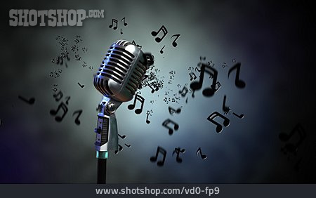 
                Music, Microphone, Musical Note                   