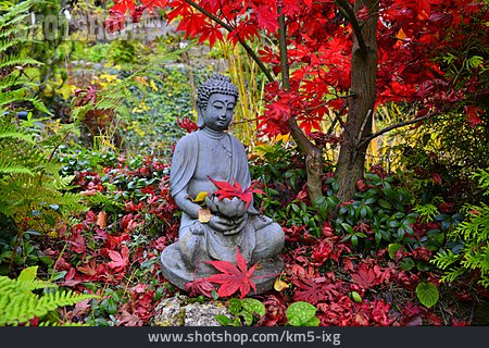 
                Garten, Buddhafigur                   