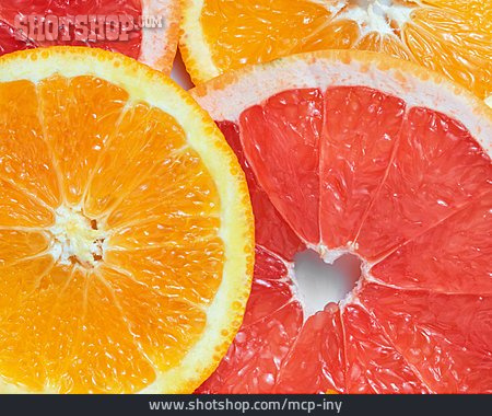 
                Fruchtfleisch, Orangenscheibe                   