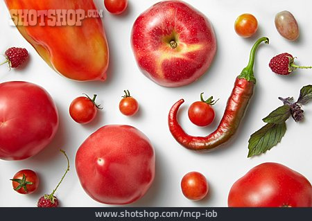 
                Obst, Gemüse, Rot                   