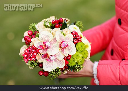 
                Brautstrauß, Blumenbouquet                   