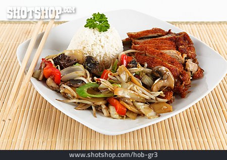 
                Asiatische Küche, Ente                   
