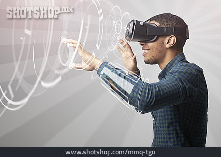 
                Cyberspace, Virtual Reality Headset                   