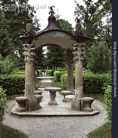 
                Pavillon, Schlossgarten, Rokoko                   