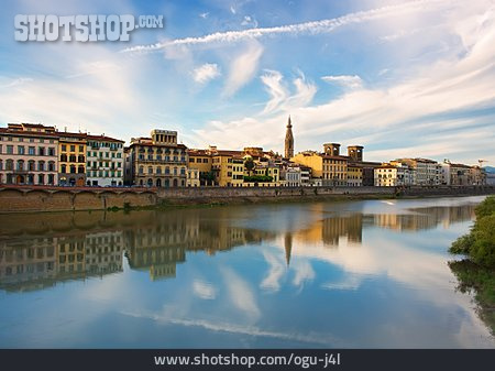 
                Stadtansicht, Florenz, Arno                   