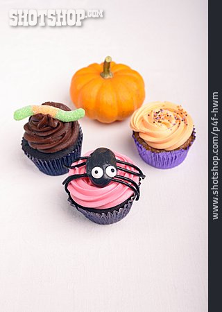 
                Halloween, Cupcake                   