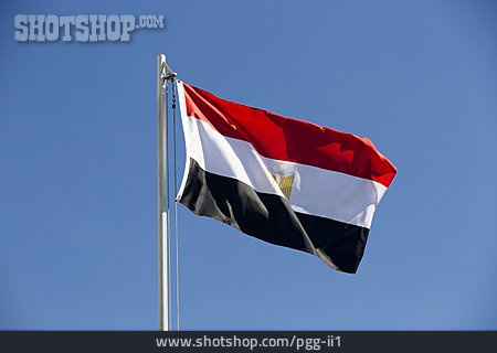 
                Flagge, ägypten                   