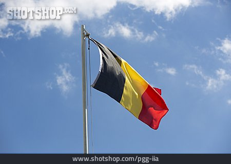 
                Flagge, Belgien                   