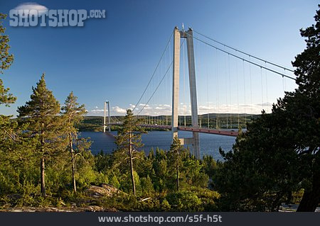 
                Hängebrücke, Högakustenbron                   