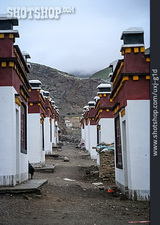 
                Unterkunft, Lodge, Himalaya, Darchen                   