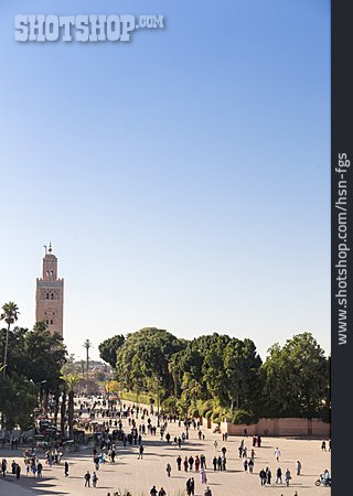 
                Koutoubia-moschee, Marokko, Marrakesch                   
