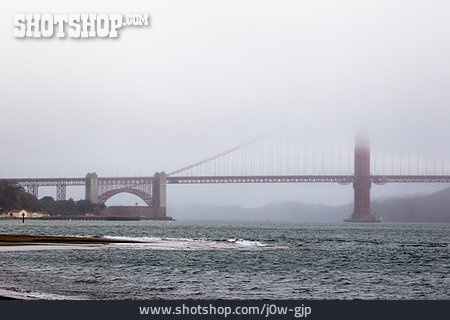 
                Nebel, San Francisco, Golden Gate Bridge                   