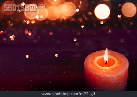 
                Kerze, Kerzenlicht, Adventszeit                   
