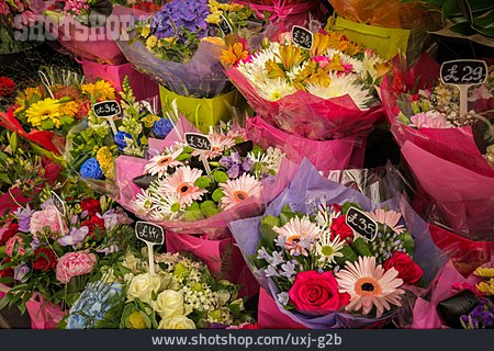 
                Blumenstrauß, Blumenladen, Blumenstand                   