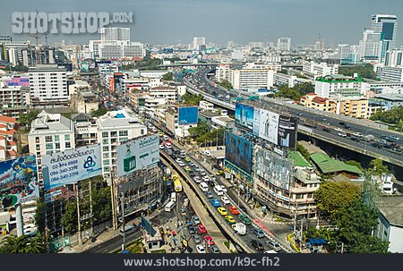 
                Städtisches Leben, Großstadt, Bangkok                   