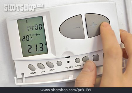 
                Thermostat, Energiesparen                   
