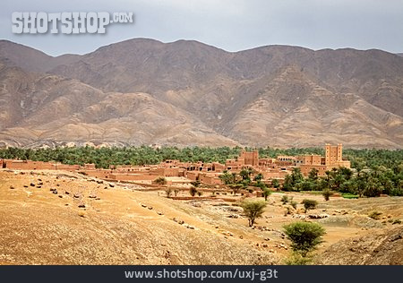 
                Marokko, Drâa Valley, Kasbah                   