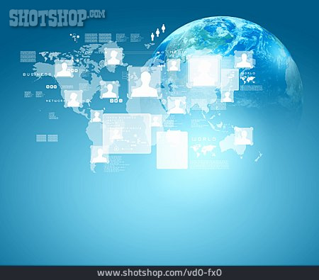 
                Erde, Global, Internet, Einwohner                   