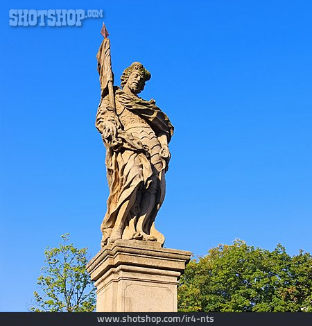 
                Statue, Glatz, Wenzel Von Böhmen                   